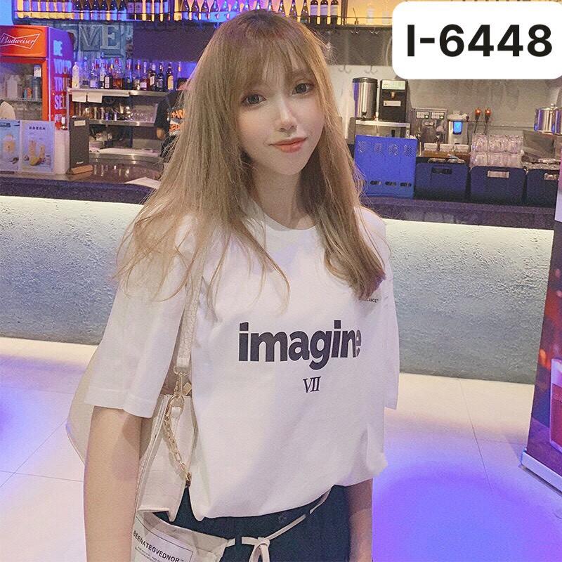 Áo Phông Nữ Tay Lỡ Rộng IMAGINE