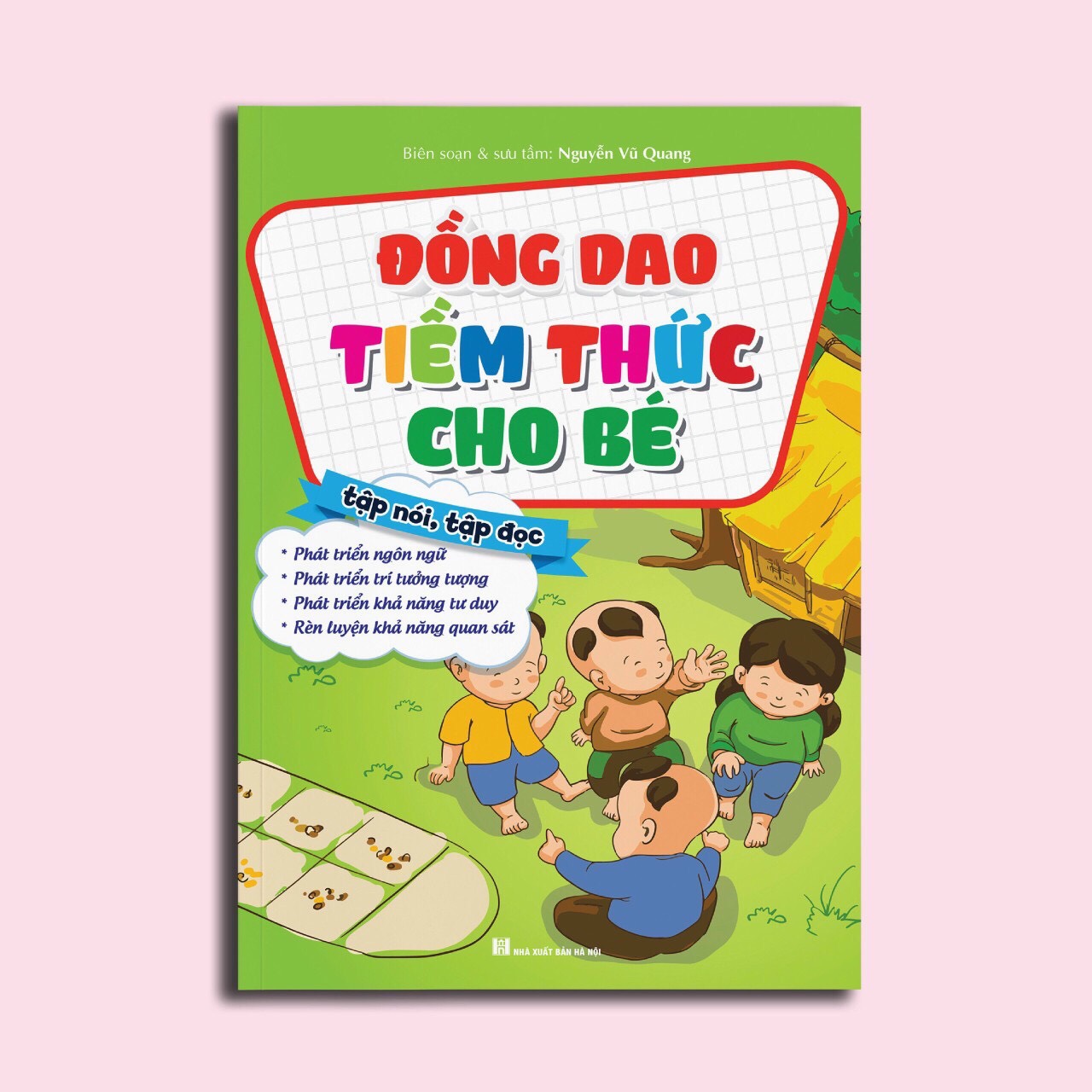 Sách- Đồng dao Tiềm Thức cho bé (Giúp bé tập nói, tập đọc nhanh)