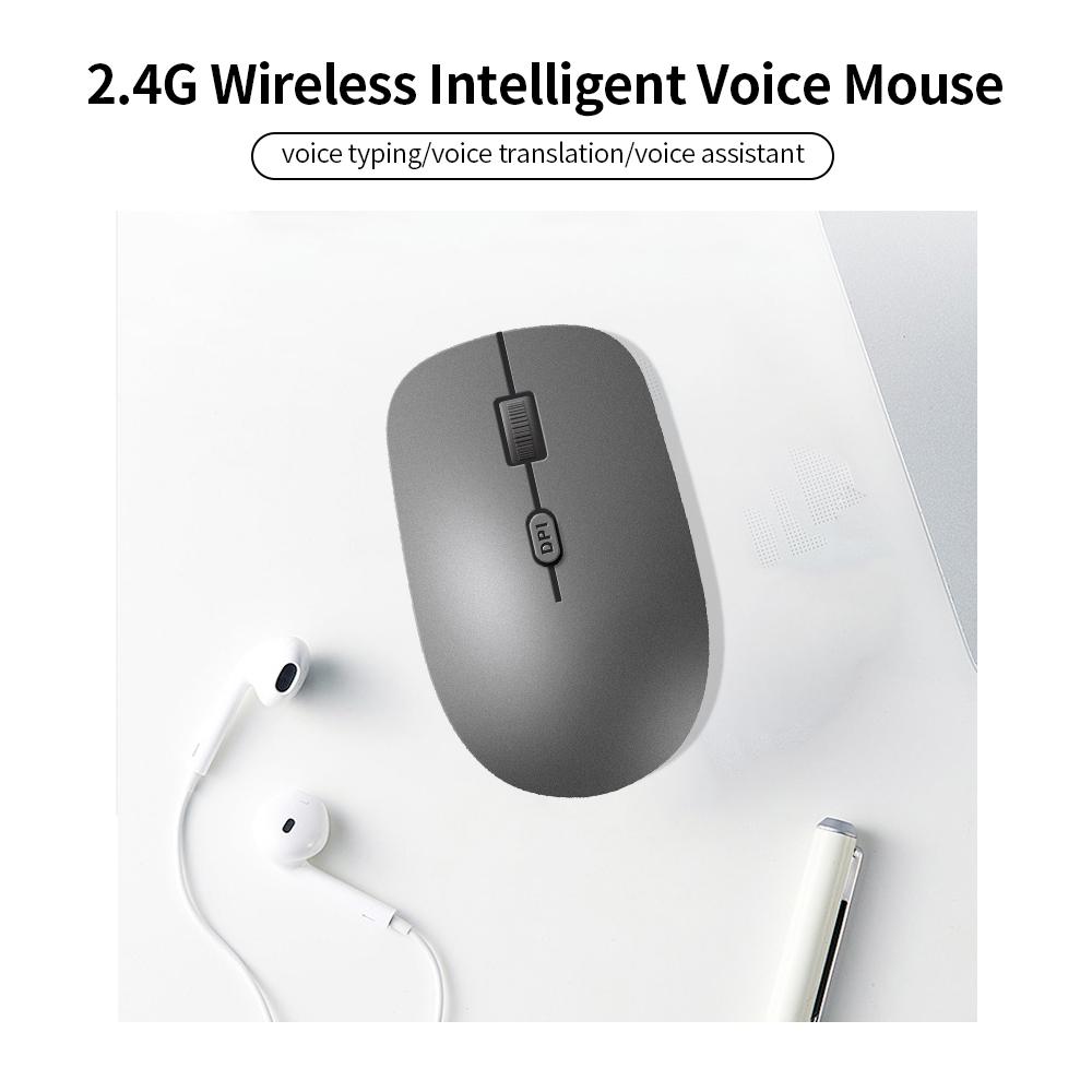 Chuột thoại thông minh X12 AI 2.4G không dây 1000DPI