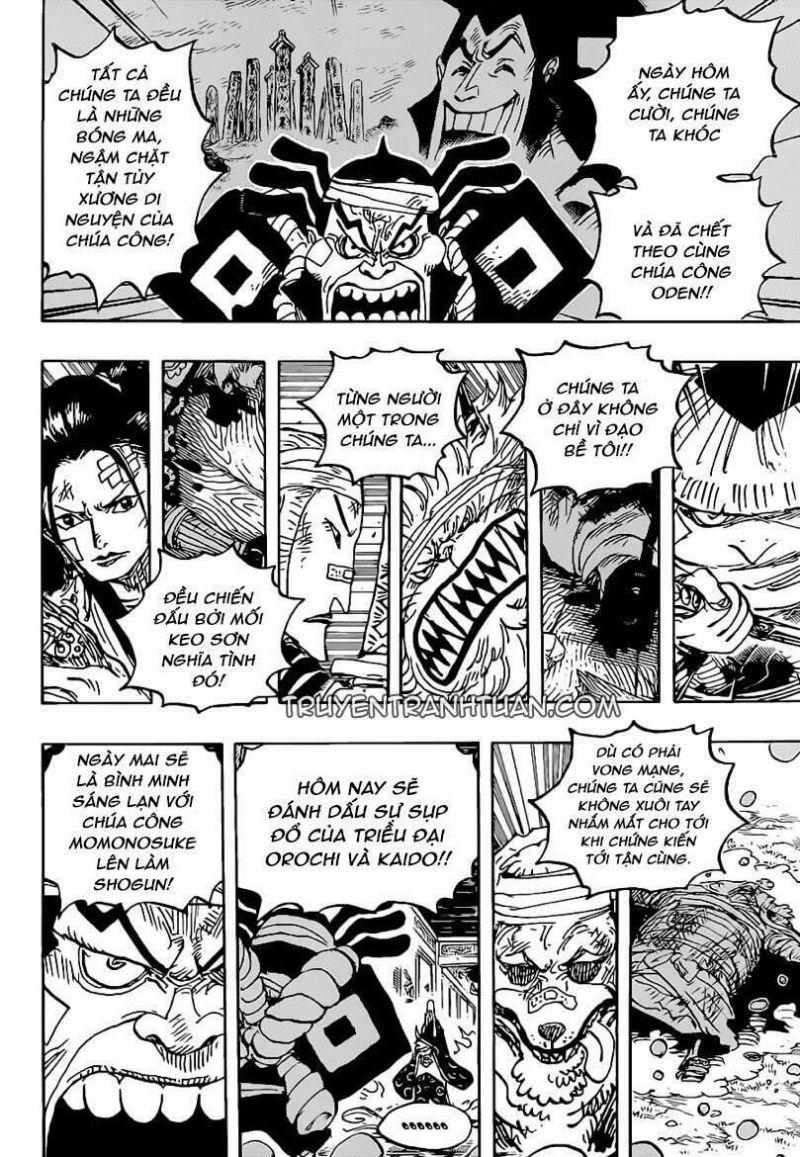đảo hải tặc - one piece chapter 1022 6