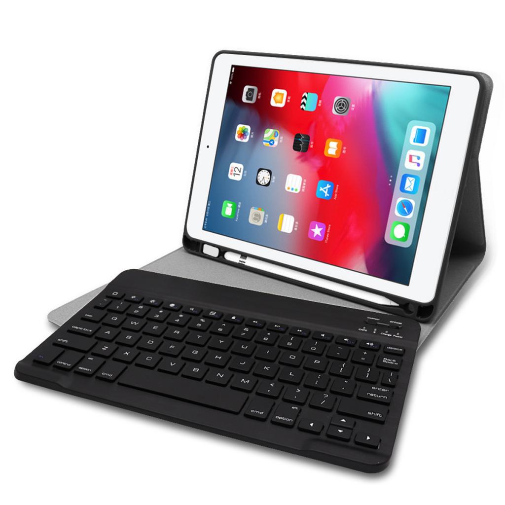 Bluetooth Keyboard Case For IPad Air 2 , Ultrathin Lightweight Keyboard Case With Detachable Wireless Keyboard