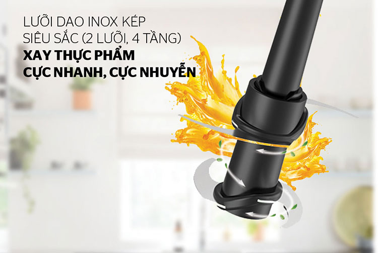 Máy Xay Sinh Tố Đa Năng Sunhouse SHD5340B - Hàng chính hãng