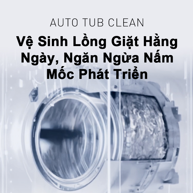 Máy giặt Cửa Trước Panasonic 9kg NA-V90FA1LVT - Giặt thông minh - Giặt diệt khuẩn - Tự động vệ sinh lồng giặt &amp; vòng đệm - Hàng chính hãng