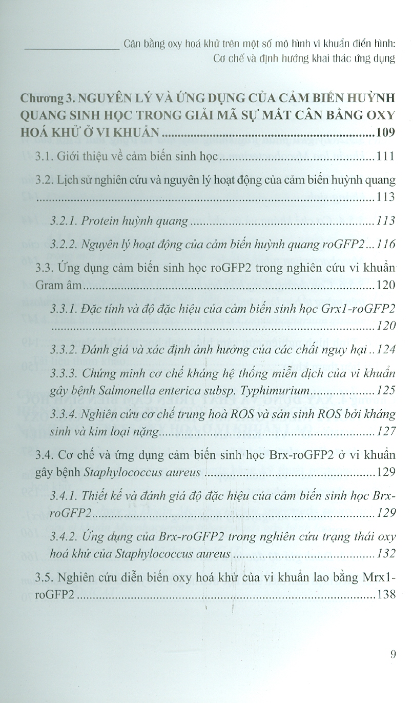 Cân Bằng Oxy Hoá Khử Trên Một Số Mô Hình Vi Khuẩn Điển Hình: Cơ Chế Và Định Hướng Khai Thác Ứng Dụng (Bộ Sách Chuyên Khảo Ứng Dụng Và Phát Triển Công Nghê Cao) (Bìa Cứng)