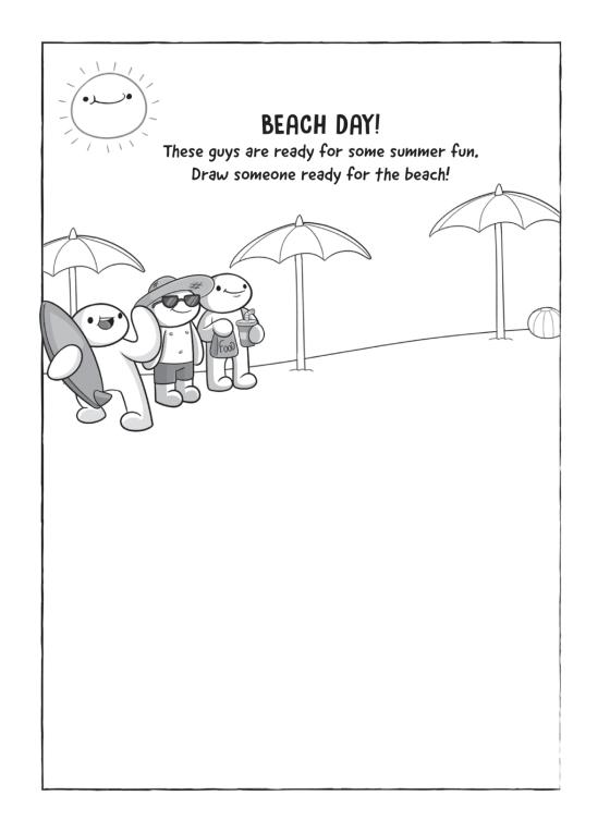 The Odd 1s Out Doodle Book