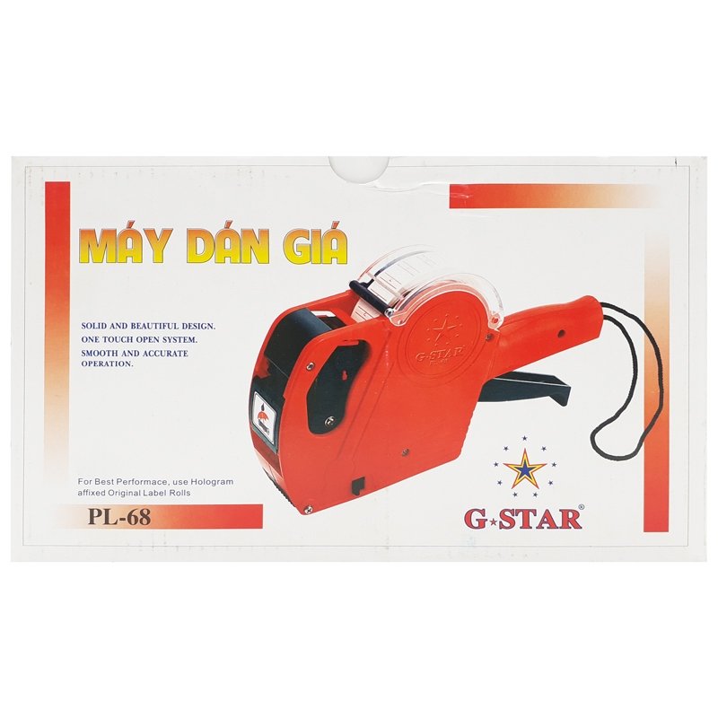 Máy Bấm Giá G-Star PL-68 - Màu Xanh