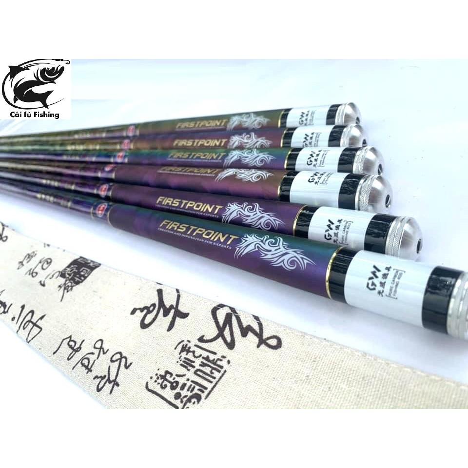 Cần câu GW Hào quang 8h, chất liệu carbon mạnh mẽ-Cần câu tay cao cấp_Cái fù Fishing