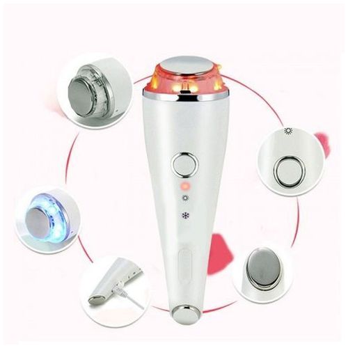 Máy massage mặt, mắt thẩm thấu nóng lạnh 2 đầu BZ-0505 - 3in1