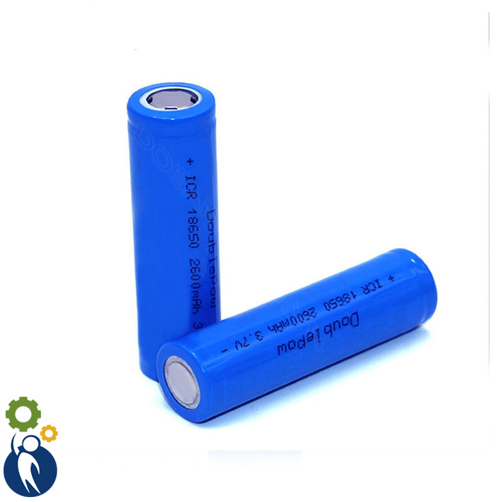 Pin 18650 3.7V Dung Lượng 1500mAh Đầu Bằng