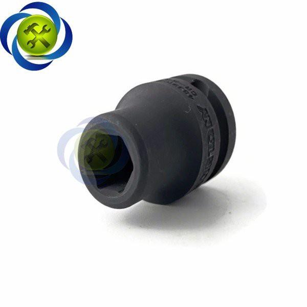 Tuýp 10mm loại 1/2 Kingtony 453510M ngắn 6 cạnh màu đen