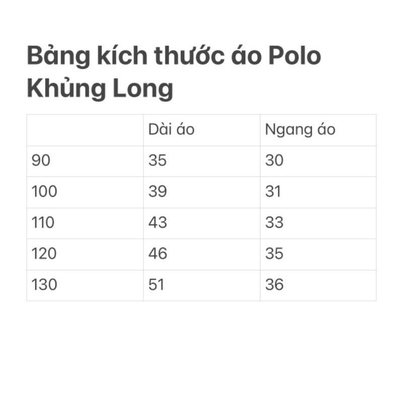 Áo Polo cho bé WELLKIDS áo bé trai in hình khủng long