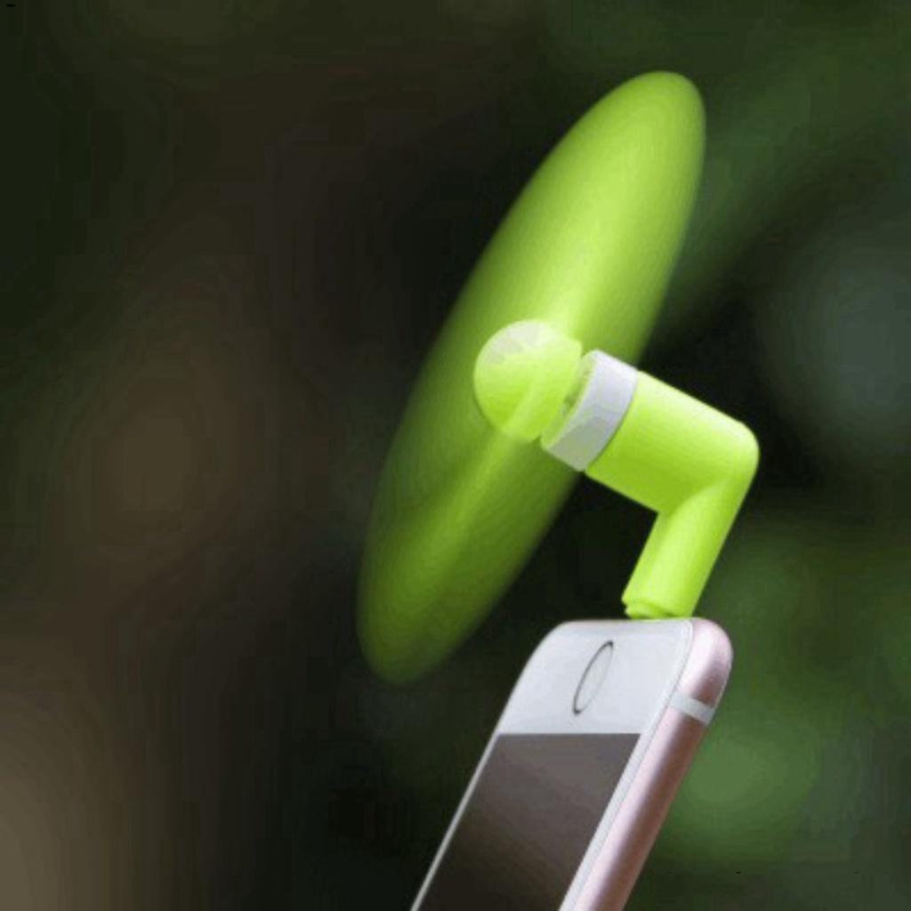 Quạt USB - Quạt Mini Gắn Điện Thoại Android/ Iphone Siêu Mát DUASHOP.