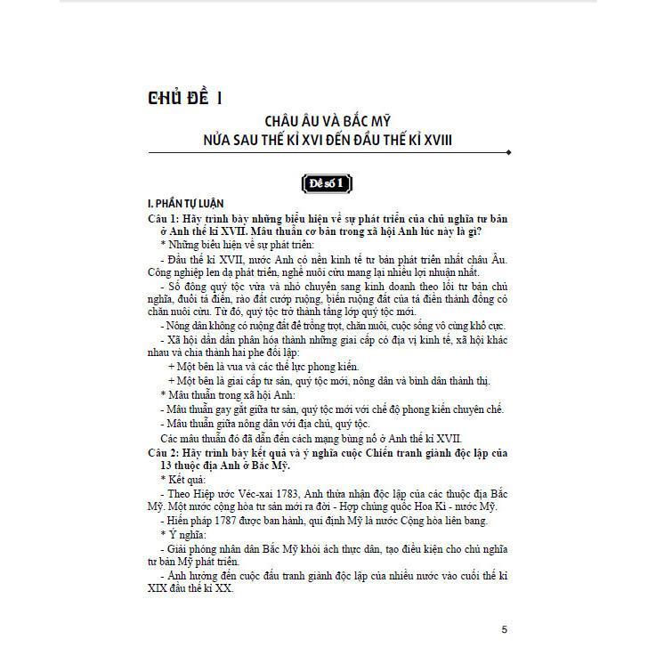 Sách - Đề Kiểm Tra, Đánh Giá Lịch Sử Lớp 8 Theo Chủ Đề - Bám Sát SGK Kết Nối Tri Thức Với Cuộc Sống - Hồng Ân