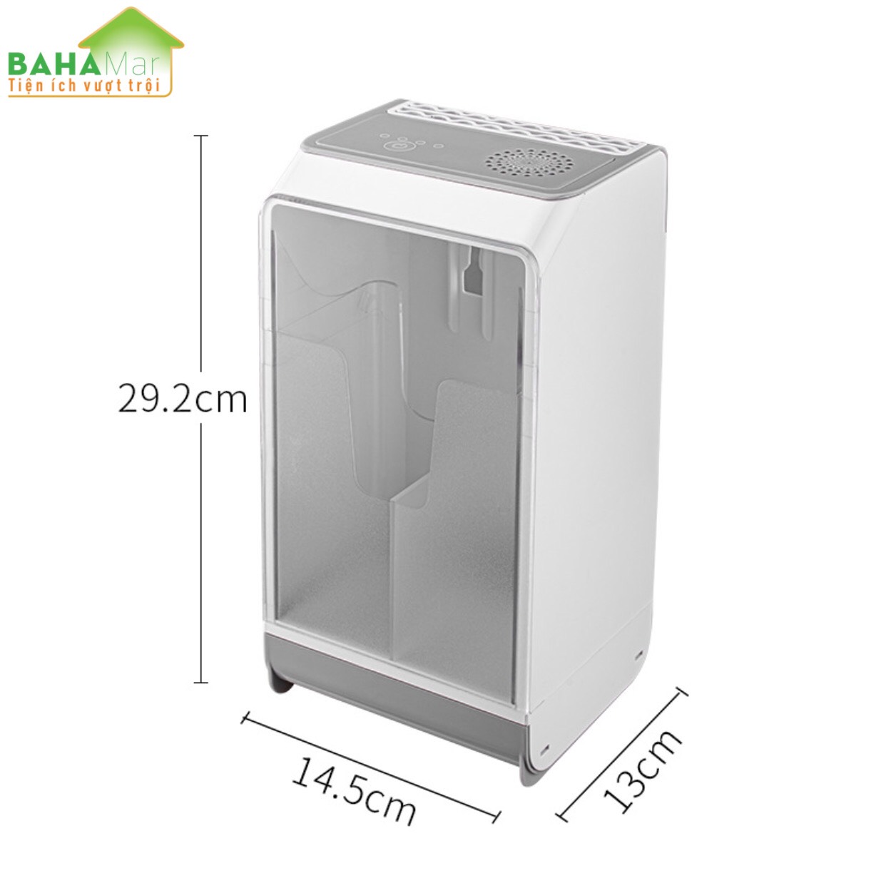 HỘP TREO THÔNG MINH KHỬ TRÙNG DIỆT KHUẨN CHO DAO, ĐŨA THÌA CÓ NẮP ĐẬY "BAHAMAR" diệt 99,99% vi khuẩn gây hại cho đường tiêu hóa và sức khỏe con người