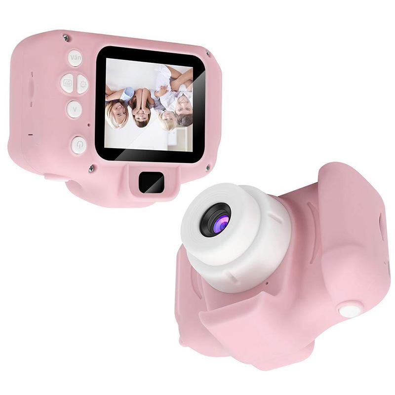 Máy ảnh trẻ em K2 phong cách mới nhất có thể chụp ảnh và quay video đồ chơi máy ảnh kỹ thuật số bé trai và bé gái SLR mini quà tặng khuyến mãi