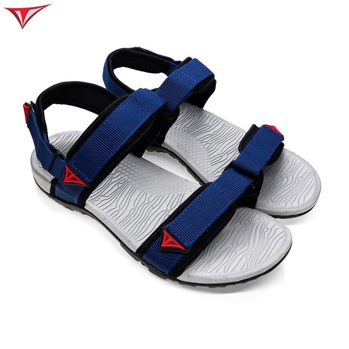 Giày Sandal Nam Nữ Việt Thủy Hai Quai Ngang Xanh Dương - VT016