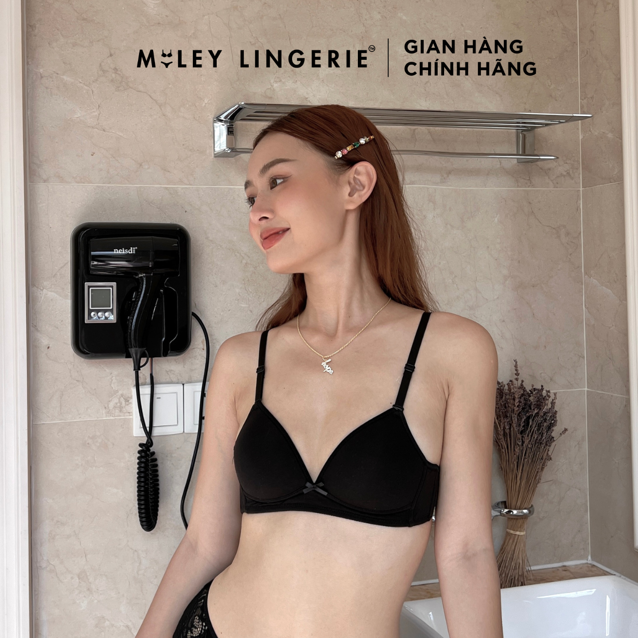 Bộ 2 Áo Ngực Nữ Cotton Không Gọng Miley Lingerie BRW_02