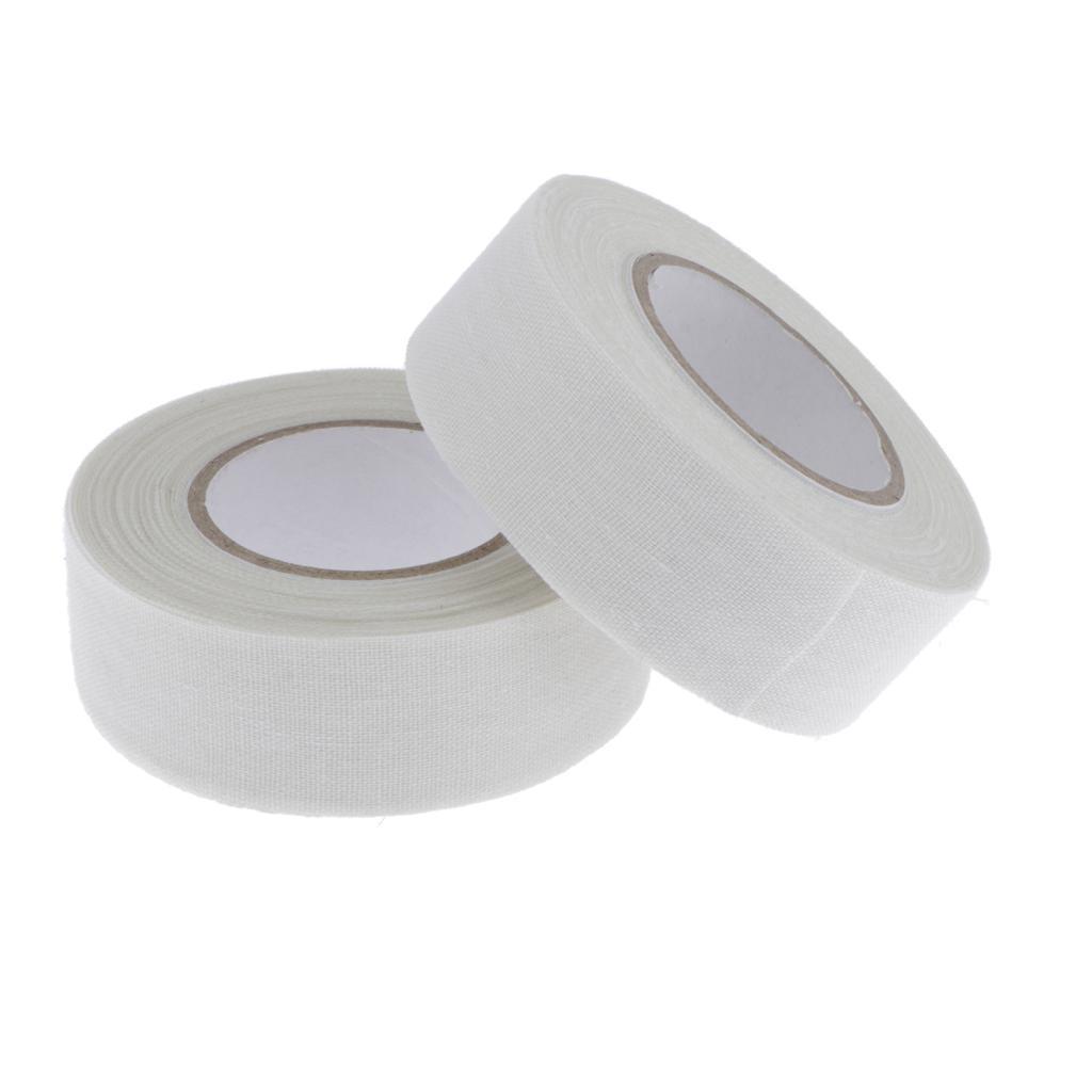 2Rolls Wearproof Skid Resistance Sports Ice Hockey Stick Tape Black