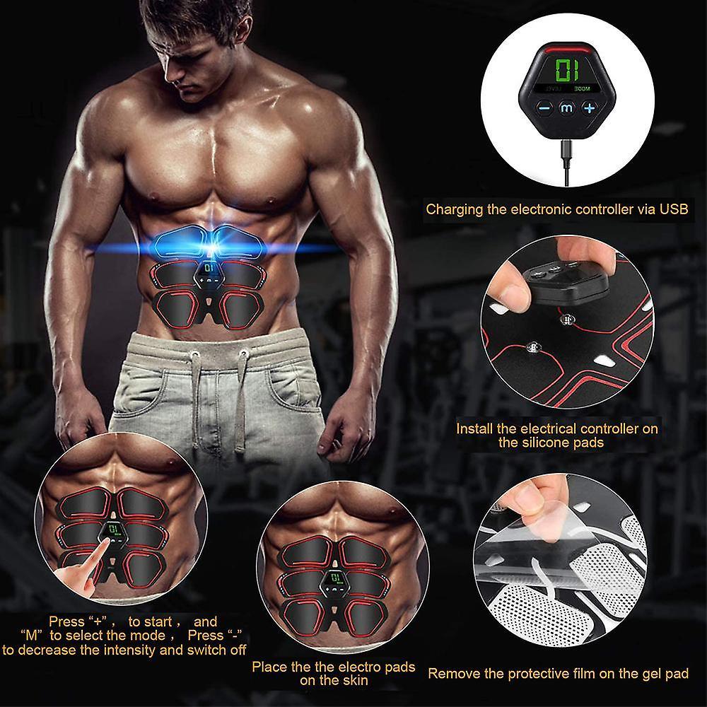 Miếng dán cơ bụng thông minh Dụng cụ thể dục dụng cụ thể dục cơ bụng EMS tại nhà