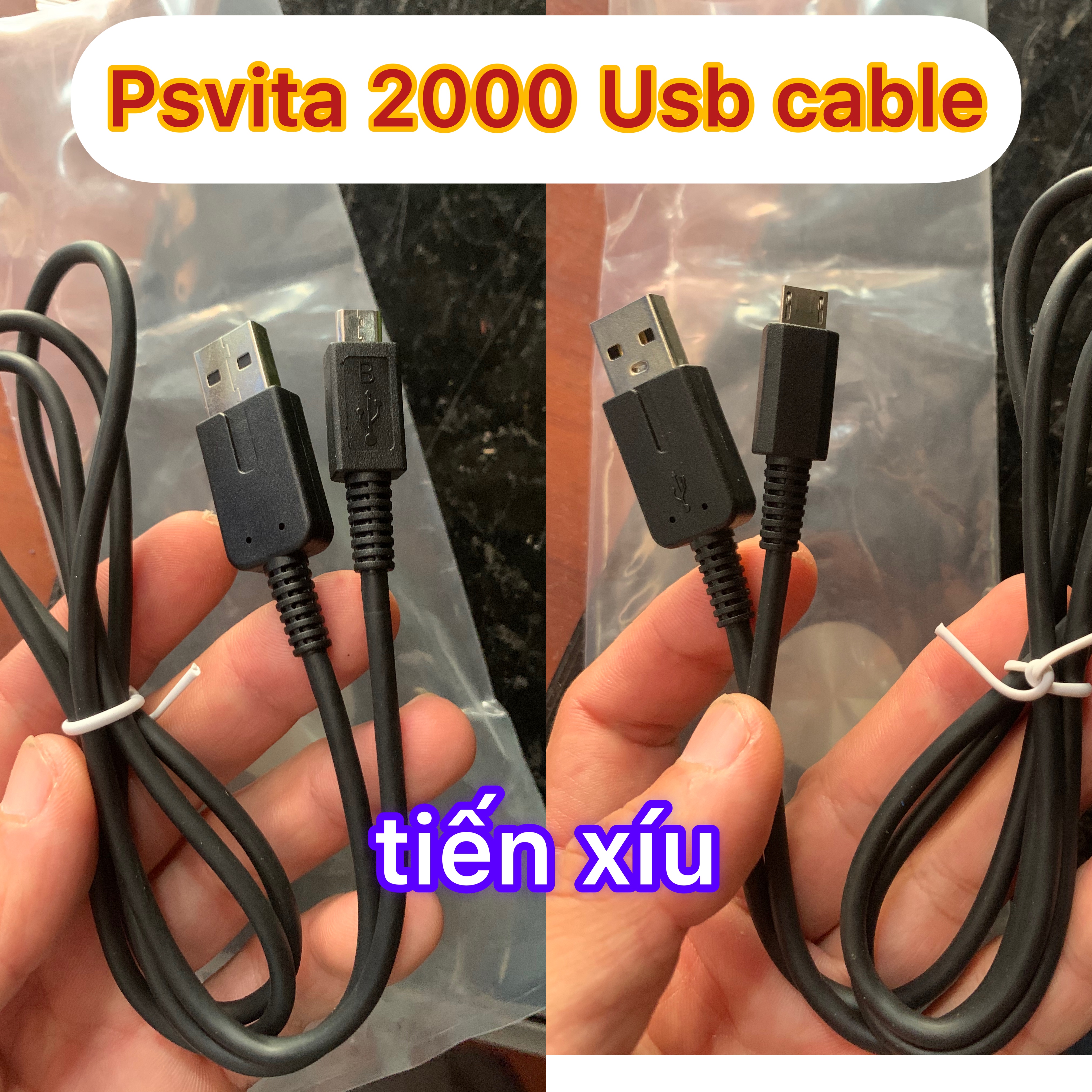 dây cáp Usb máy Psvita 2000 dây sạc Cable USB máy game psvita2000chính hãng