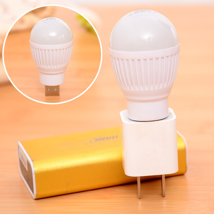 Đèn ngủ mini cắm cổng USB CST-USB bulb ( CÔNG SUẤT 0.3W, TUỔI THỌ LÊN ĐẾN 500000 GIỜ ) - 01 BÓNG GIAO MÀU NGẪU NHIÊN