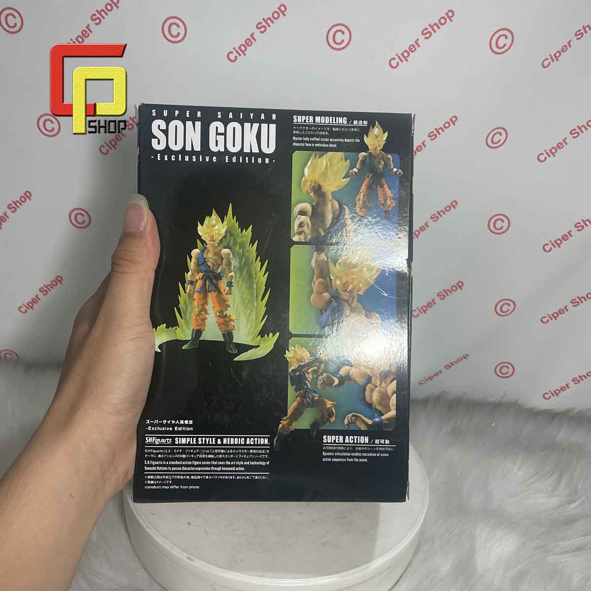 Mô hình Son goku Super Saiyan khớp - Mô hình Dragon Ball - Figure Son Goku SHF