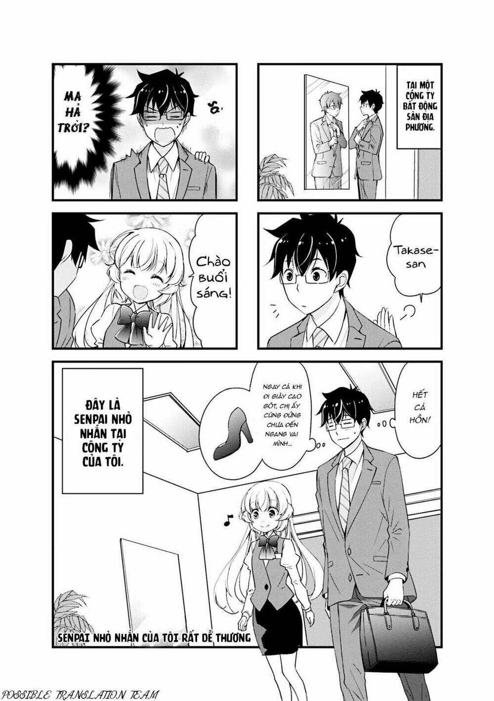 senpai nhỏ nhắn của tôi rất dễ thương chapter 8 2