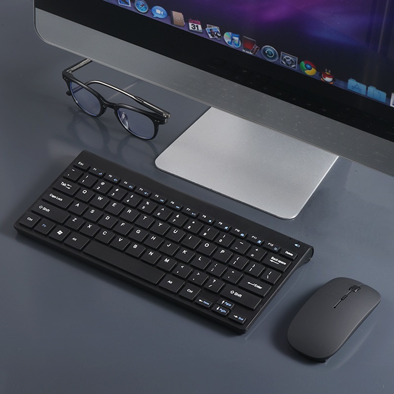 Bộ Bàn Phím Chuột không dây W28 nhỏ gọn - cho máy tính , Laptop , điện thoại , máy tính bảng hàng nhập khẩu