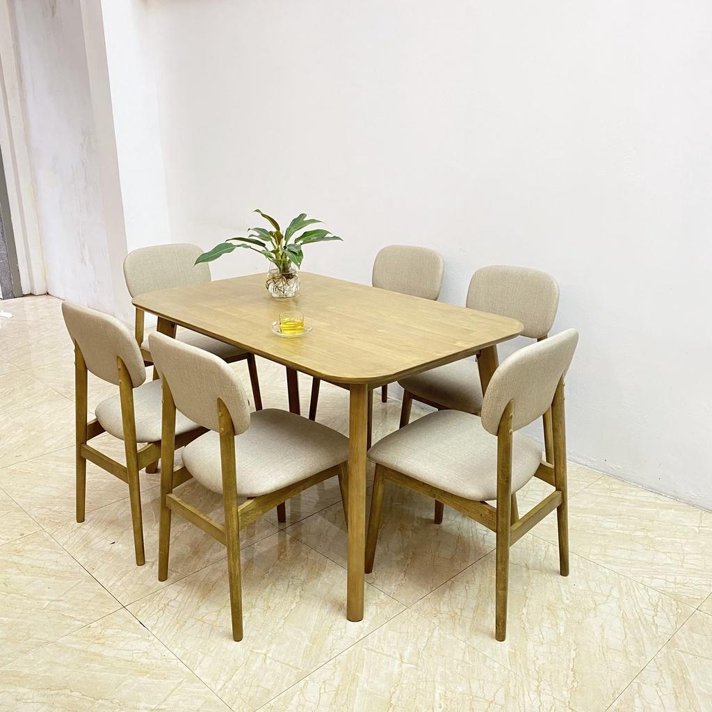 Bộ bàn ăn Daisy 1m75