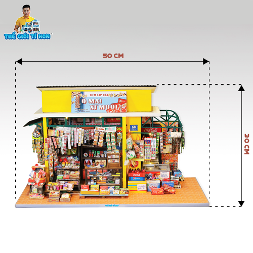 Mô Hình Sài Gòn - Ô Mai Xí Muội - BB112-01 (SẢN PHẨM CHƯA KÈM KEO)