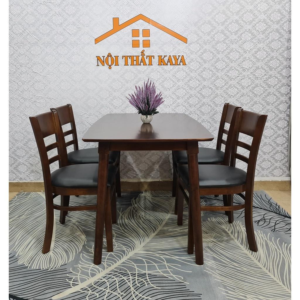 Bộ bàn Lunar 4 ghế Mostar 1m2
