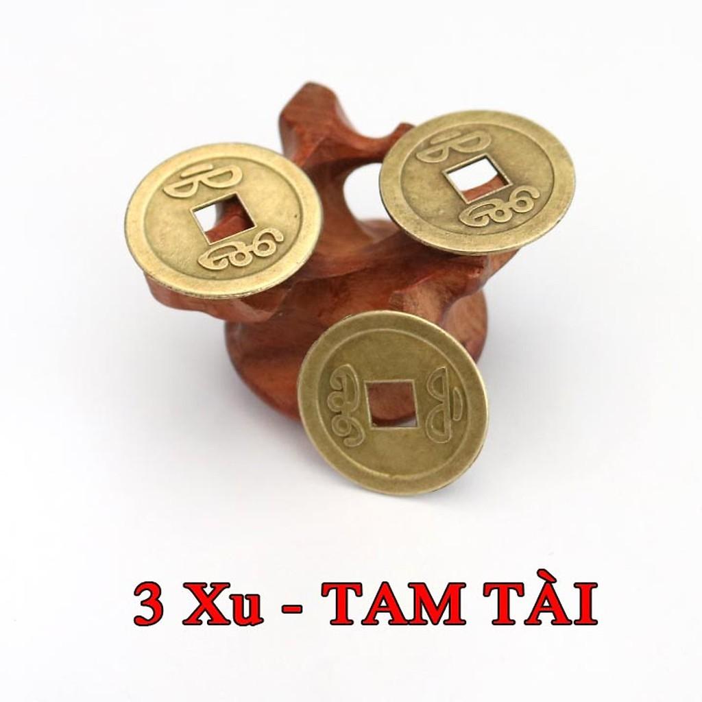 Tiền Xu Ngũ Đế Chất Liệu Đồng Thau