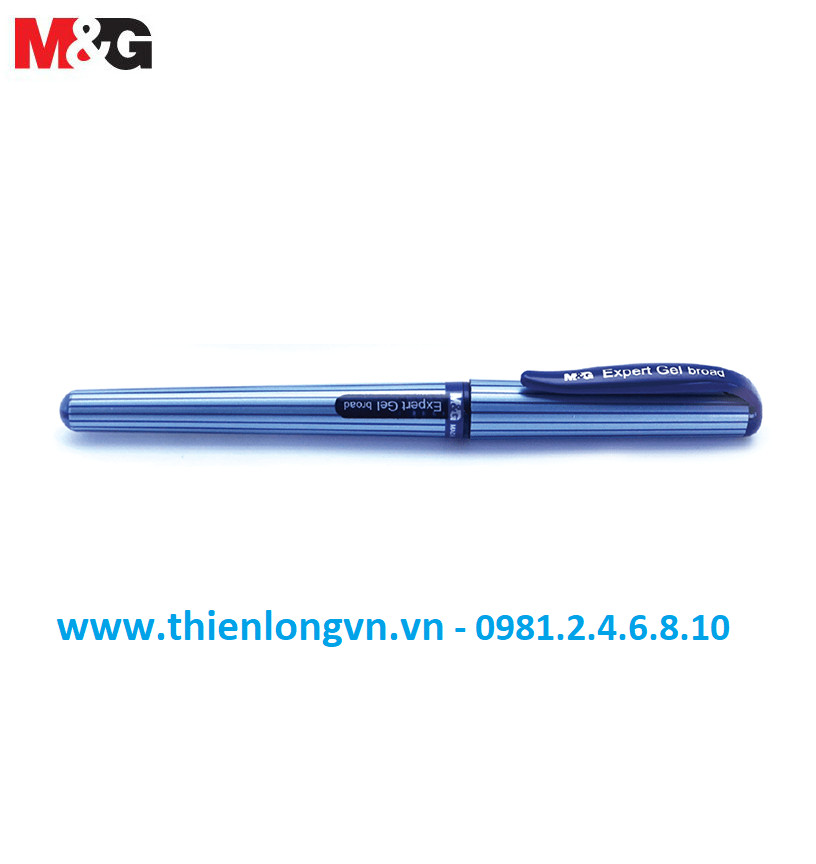 Hộp 12 cây Bút gel 1.0mm M&amp;G - AGP13672 xanh