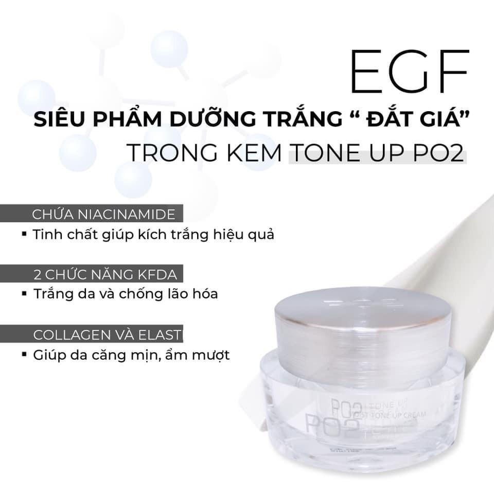 Kem Kích Trắng Váng Sữa Orôche Po2 Tone Up Cream 50g