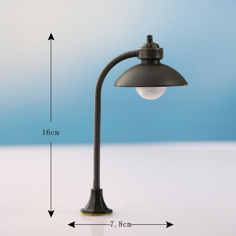 Mô hình đèn công viên trang trí vườn,bể bán cạn, terrarium, hòn non bộ, DIY bàn học, trang trí