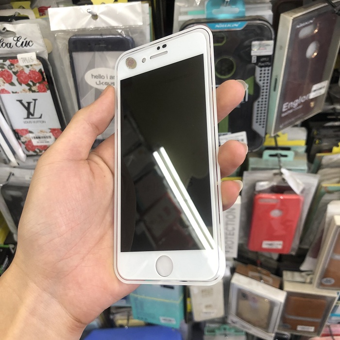 Tấm dán cường lực full màn hình chống nhìn trộm dành cho iPhone 8