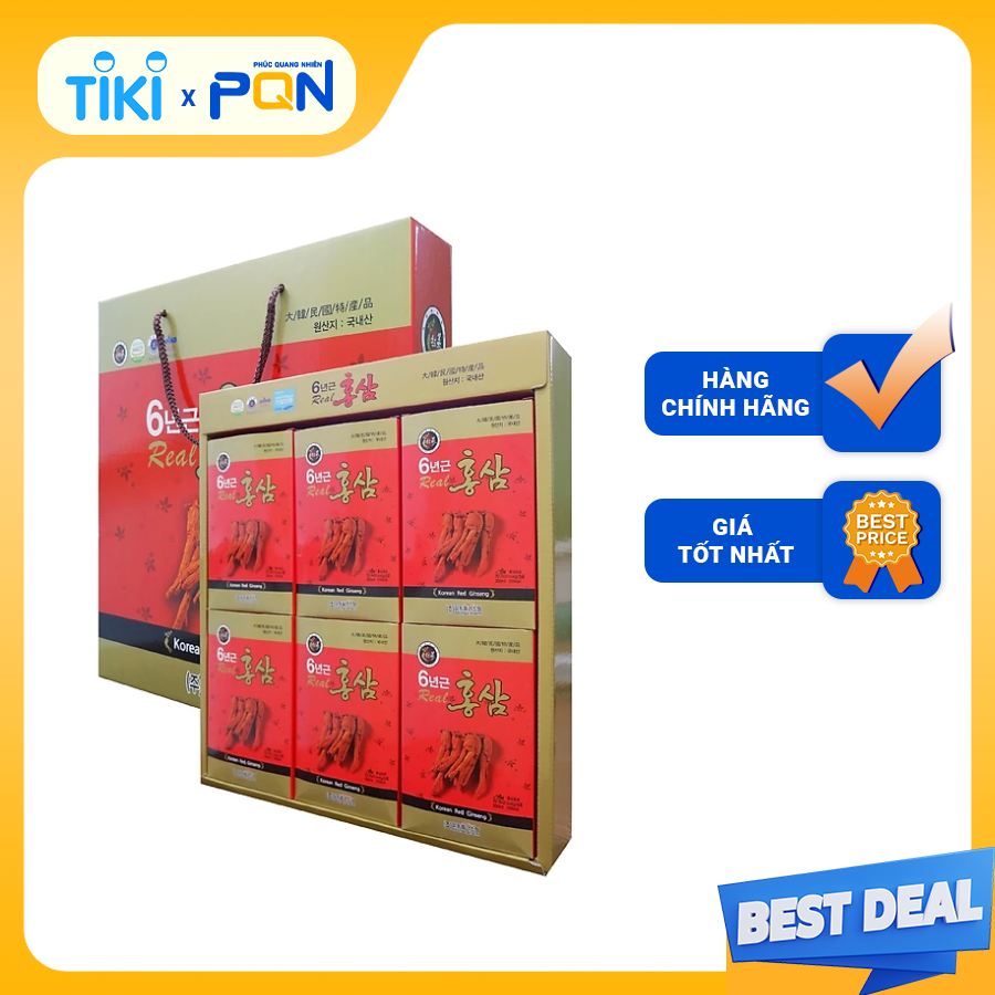 Tinh chất Hồng Sâm Hàn Quốc 6 năm tuổi KOREA REAL RED GINSENG cao cấp