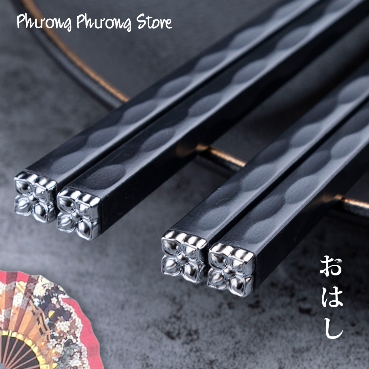 Hộp 10 đôi đũa nhật hoa anh đào JGB4806