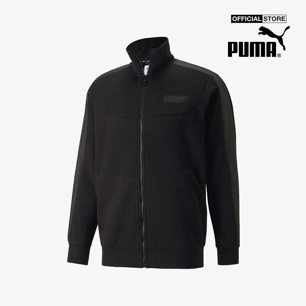 PUMA - Áo khoác nam cổ trụ phối zip Puma x Batman T7 534721