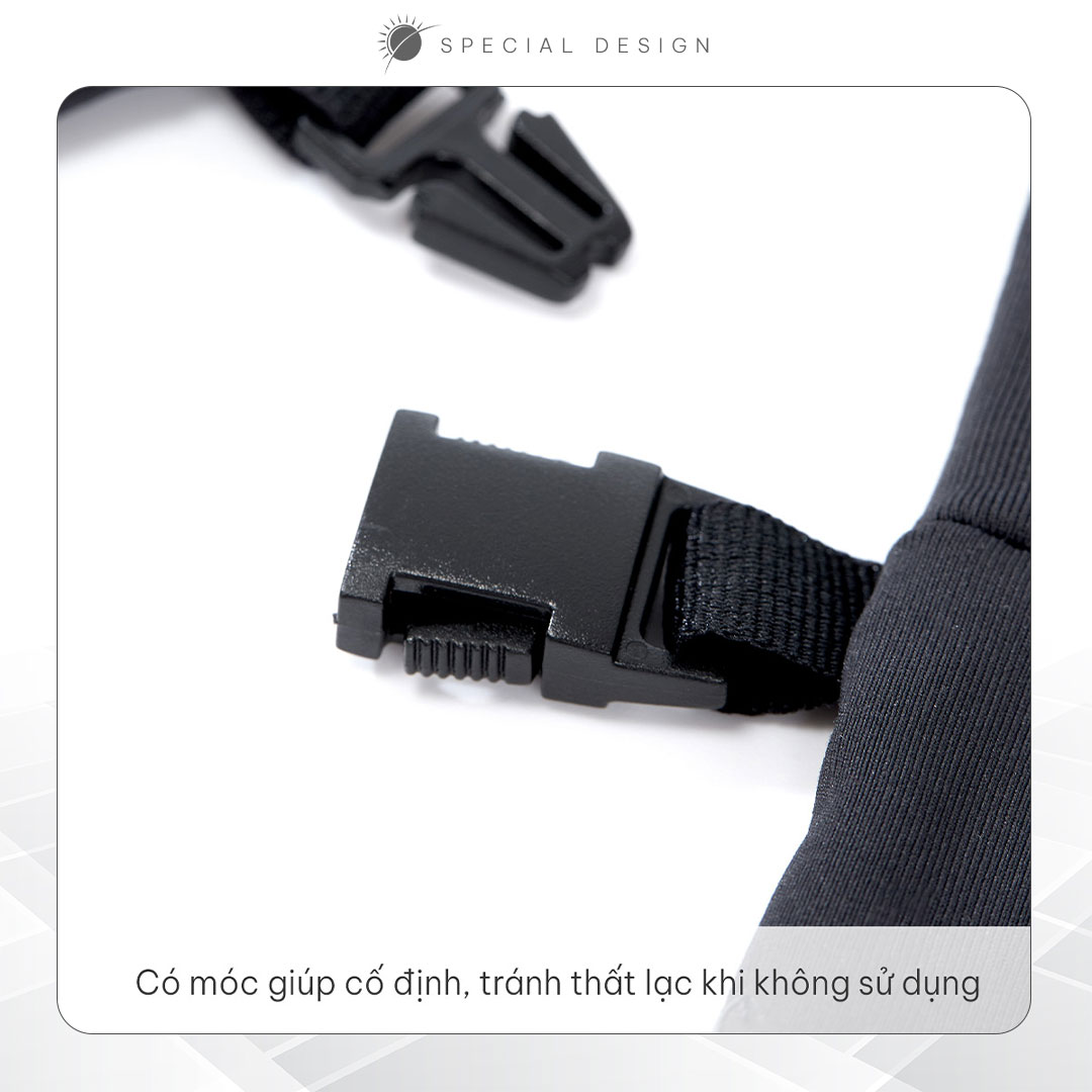 Găng tay chống nắng hở ngón chống tia UV UPF50+ chất vải thoáng mát, kháng khuẩn UV100 KC22421