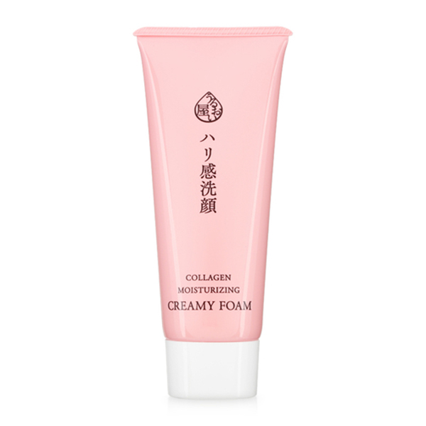 Sữa rửa mặt và tẩy trang chống lão hóa Naris Collagen Moisturizing Creamy Foam Nhật Bản 100ml + Móc khóa