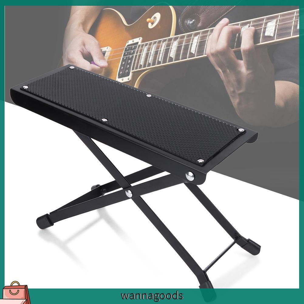 Dụng Cụ Gác Chân Chơi Đàn Guitar Với 4 Mức Điều Chỉnh Độ Cao