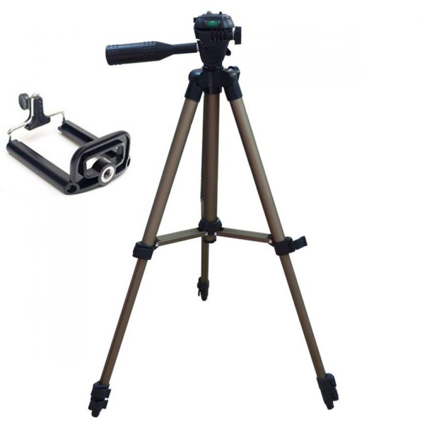 Gậy 3 chân Tripod TF 3120 mẫu mới 2018 ( tặng kèm đầu kẹp điện thoại và remote) mã số SP OY6170