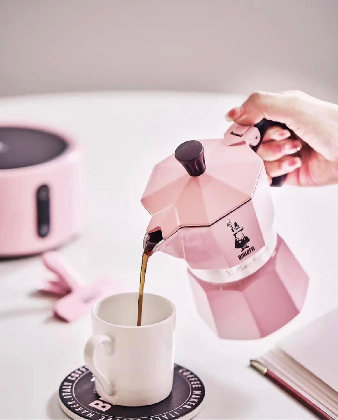 Set bình đun moka coffee Bialetti Hàng chính hãng