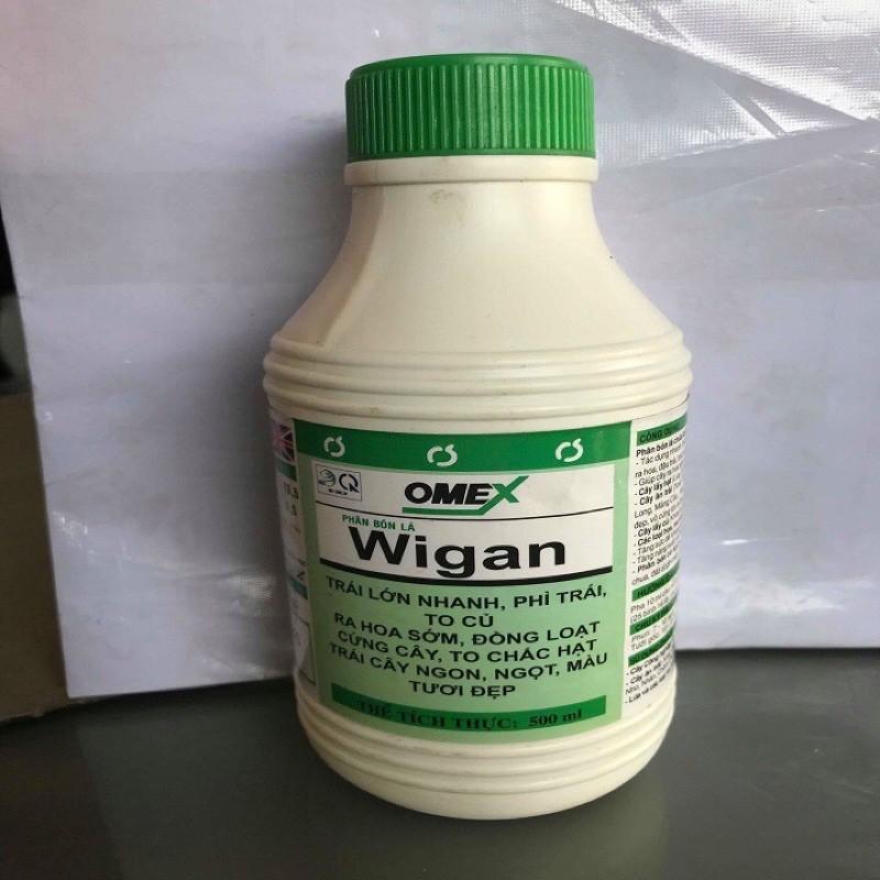 Phân bón lá : Trái lớn nhanh , phì trái , to củ (Boly : Wigan 500ml )