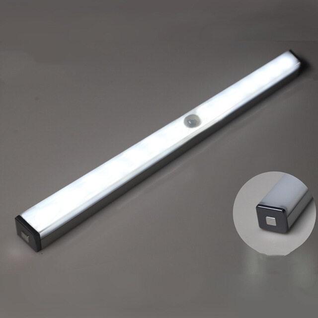 Đèn LED Cảm Biến Chuyển Động Không Dây 21cm Kèm Sạc USB Tiện Dụng Cho Tủ Quần Áo/ Tủ Đồ Dùng