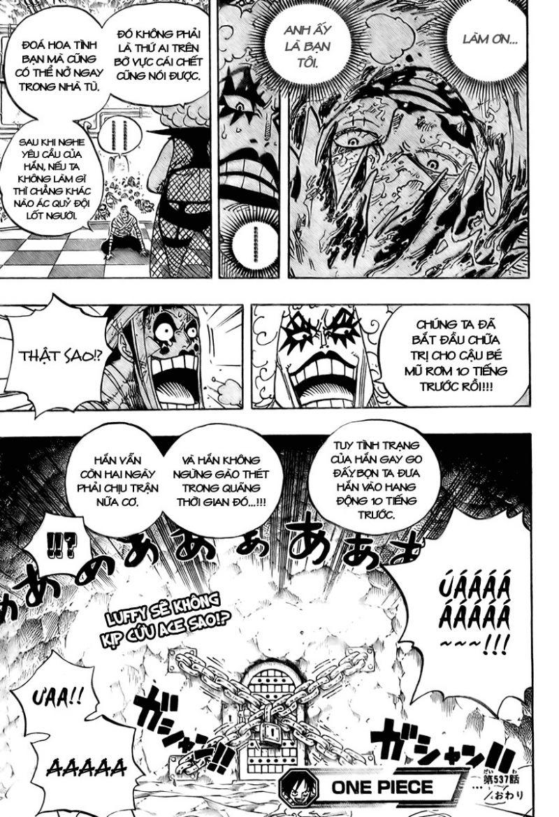 đảo hải tặc - one piece chapter 537 15