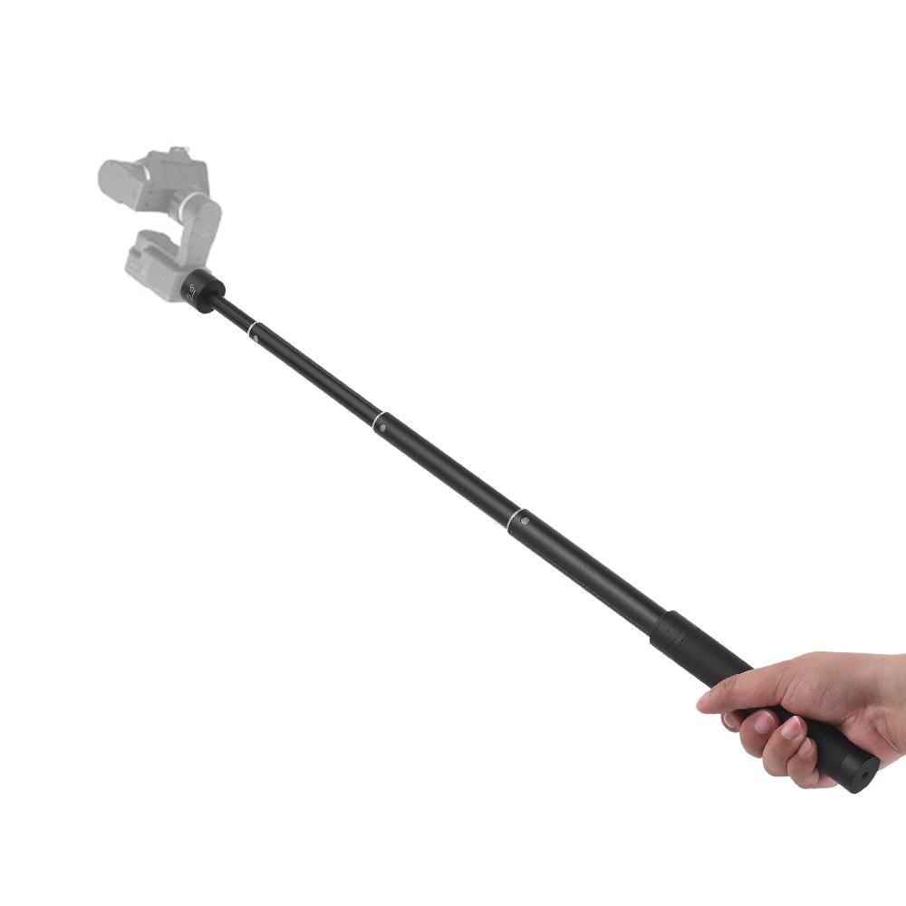 Portable Handheld Adjustable Extension Pole 5-Section Extendable Selfie Stick 1/4 Inch Screw Mount for FeiyuTech G5 /