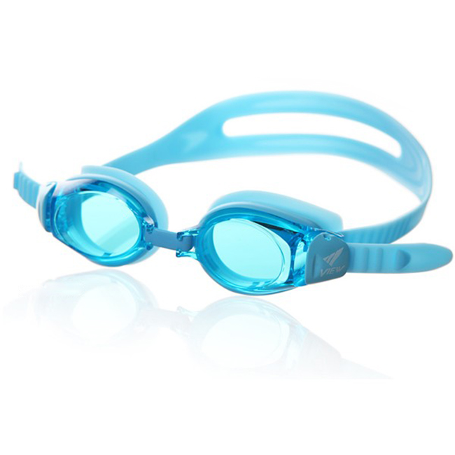 Kính Bơi VIEW V730J Cho Trẻ Em Từ 4-9 Tuổi Chống Tia UV Chống Sương Mù – Hàng Chính Hãng 100 Sản Xuất Tại Nhật Bản – Xanh dương nhạt