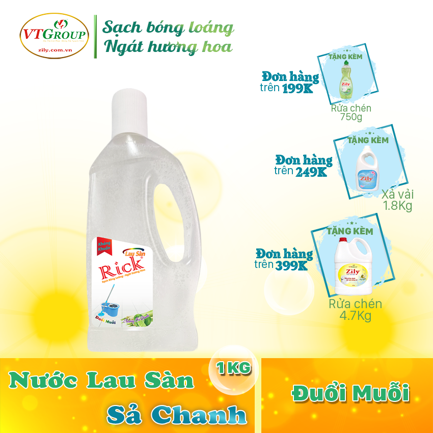 Nước lau sàn Rick 1L